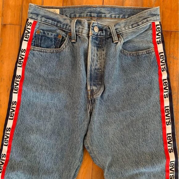 Levi’s 501s Premium Denim Straight Leg Jeans W28L26 - Picture 1 of 4